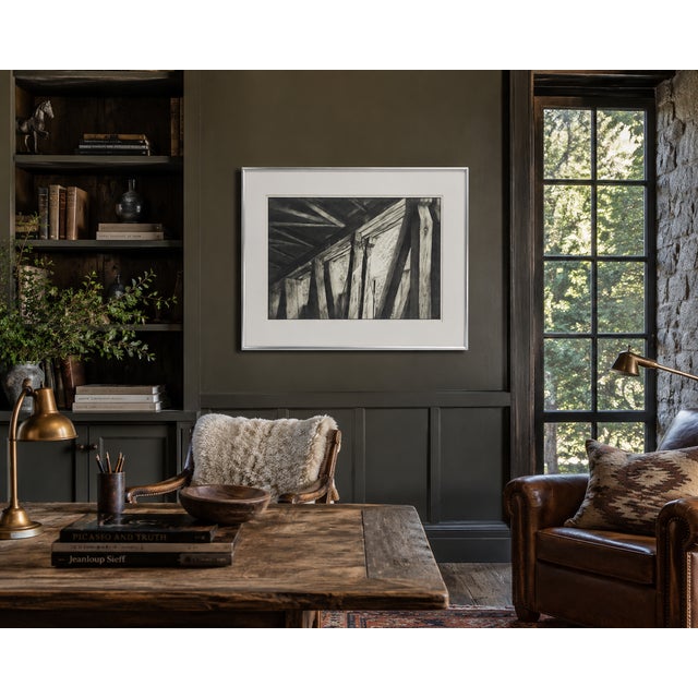 Study of a Timber Frame - Tomoko Parry, C. 1990s For Sale - Image 10 of 10
