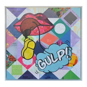 "Big Gulp" Contemporary Pop Art Still Life Painting by Anabel Ruiz
