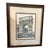 Vintage Framed Arch of Titus Sketch Print For Sale