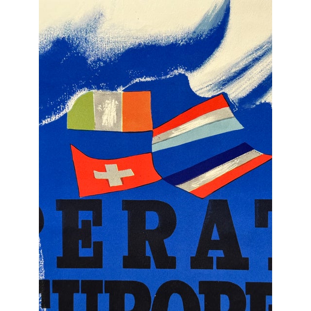 Vintage European Art Poster For Sale - Image 9 of 12