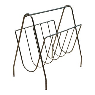 Mid-Century Magazine Rack For Sale