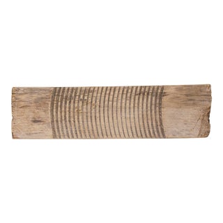 Vintage Carved Wood Washboard For Sale