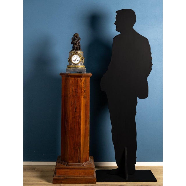 Period: 19th century Style: Napoleon 3rd Condition: Good condition Width: 20Height: 42Depth: 20 An elegant late 19th-...