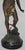 Late 19th Century Late 19th Century Hermès Statue Lamp With Greek Key Glass Shade For Sale - Image 5 of 10