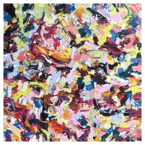 Maria Esmar, To the Stars, Oil on Canvas