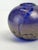 Azurene Cobalt Blue and Gold Glass Vase by Michael Harris, 1978 For Sale - Image 4 of 9