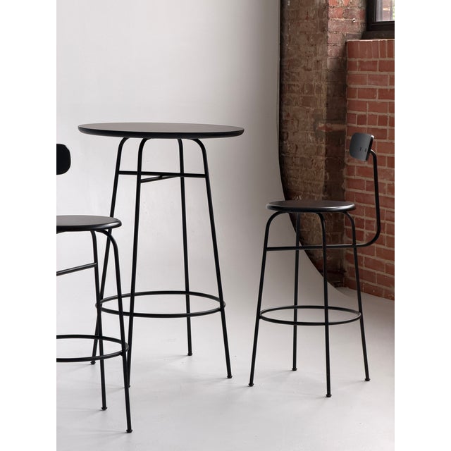 Afteroom by Menu Design for Audo Copenhagen Bar Table and Bar Chairs - Set of 3 For Sale - Image 15 of 17