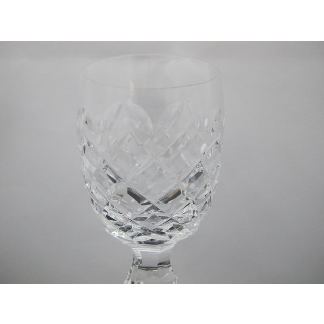 Waterford Crystal Waterford Crystal Powerscourt Port Wine Glass Goblet Set of 2 For Sale - Image 4 of 7