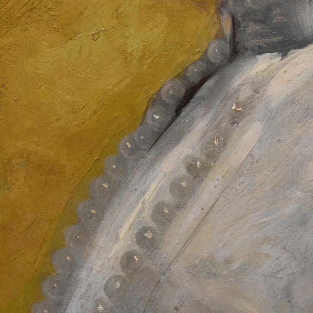 Alexandre Serres, Young Woman, 1888, Oil Painting on Canvas, Framed For Sale - Image 8 of 11
