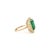Not Yet Made - Made To Order Certified 7.45Ct Zambian Emerald & 1.01Ct Diamond Halo Ring in 14k Yellow Gold Size 5 For Sale - Image 5 of 17