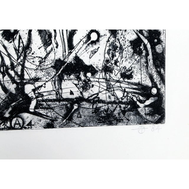 Quod, dixi, dixi Alfonso Ossorio Year: 1984 Size: 31 in. x 21 in. Etching, signed and numbered in pencil PP