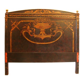 Niermann Weeks Style Bed -- Headboard, Footboard, & Rails For Sale