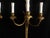 18th Century Rococo Giltwood Three-Light Wall Sconces For Sale - Image 5 of 11