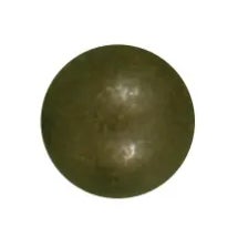 Not Yet Made - Made To Order Mirasol Scalloped Ottoman, Zebra Chenile For Sale - Image 5 of 7