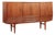 Mid-Century Danish Modern Teak High Sideboard or Bar Cabinet 1960s For Sale