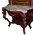 Italian Mid-19th Century Hand Carved Italian Console With Marble Top and Mirror For Sale - Image 3 of 4