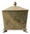 Vintage Brass Decorative Box With Feet For Sale
