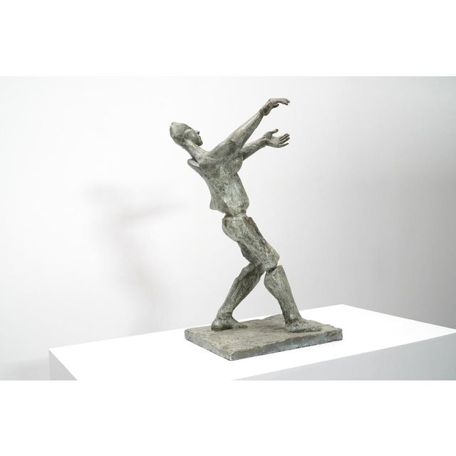 Mid-Century Modern Willy Meysmans, Modernist Sculpture, 1960s, Plaster For Sale - Image 3 of 14