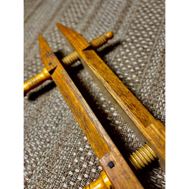 Vintage Professional Bookbinding Pointed Finishing Press | F H Weisner Toowoomba Australia For Sale In Tampa - Image 6 of 12