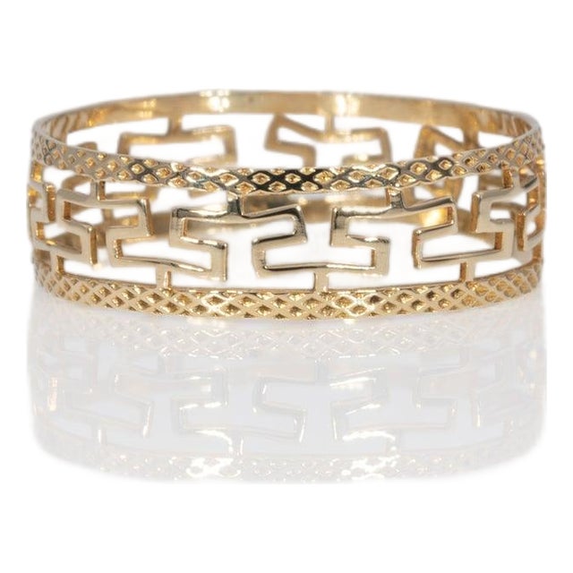 Estate Gold Band: Solid 14k Gold – Simple Minimalist Everyday Gold Jewelry, Size 6.75 For Sale