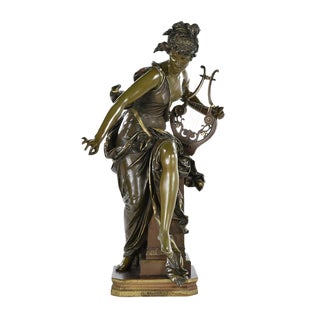 Albert-Ernest Carrier de Gédleuse, Mélodie, Bronze For Sale