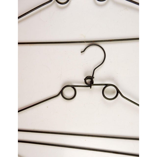 Vintage Sculptural Heavy Wire Clothes Hangers Set Of 3 Chairish