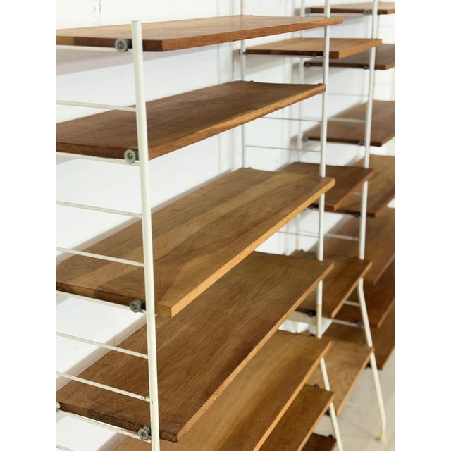 Metal Large Vintage Modular Sybille Classic Shelving System, 1960s For Sale - Image 7 of 13