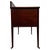 Wood Antique English Edwardian Mahogany Writing Table, 1900s For Sale - Image 7 of 13
