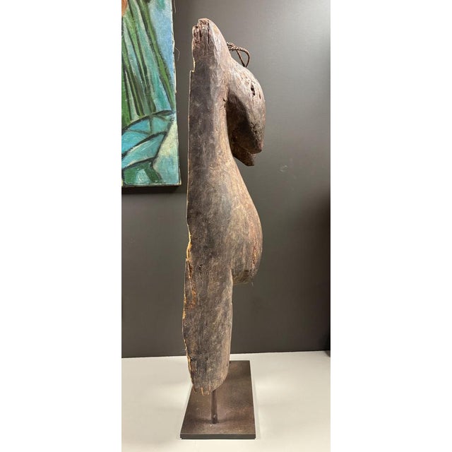 Nago Fertility Belly Mask for the Gelede, 1920s For Sale - Image 9 of 11