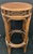 Chinoiserie Vintage Chinoiserie Style Rattan Bar Table With Woven Apron For Sale - Image 3 of 4
