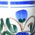 Mid-20th Century Ceramic Floral Umbrella Stand For Sale - Image 4 of 6