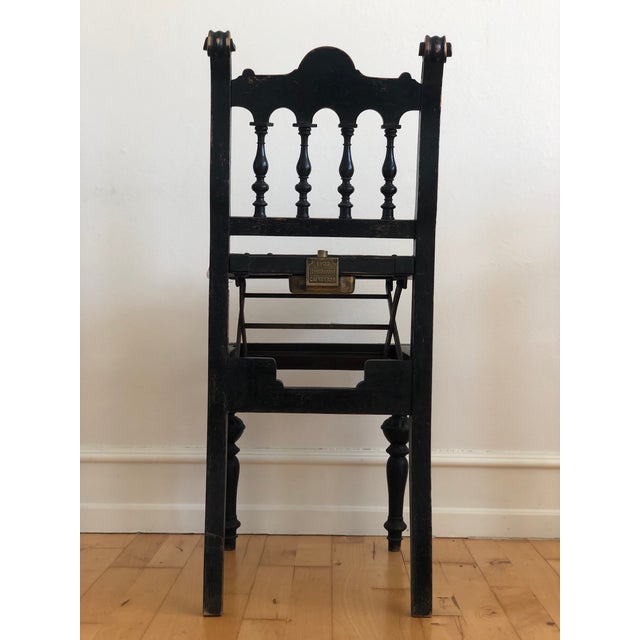 Victorian Adjustable Music Chair Beethoven 1900 For Sale - Image 9 of 12