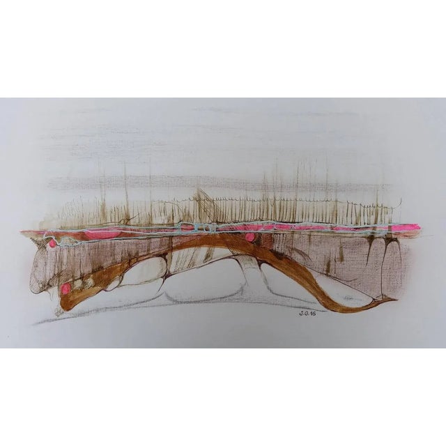 Jacques Grange, Paysage 2, 2016, Acrylic on Canvas For Sale - Image 4 of 4