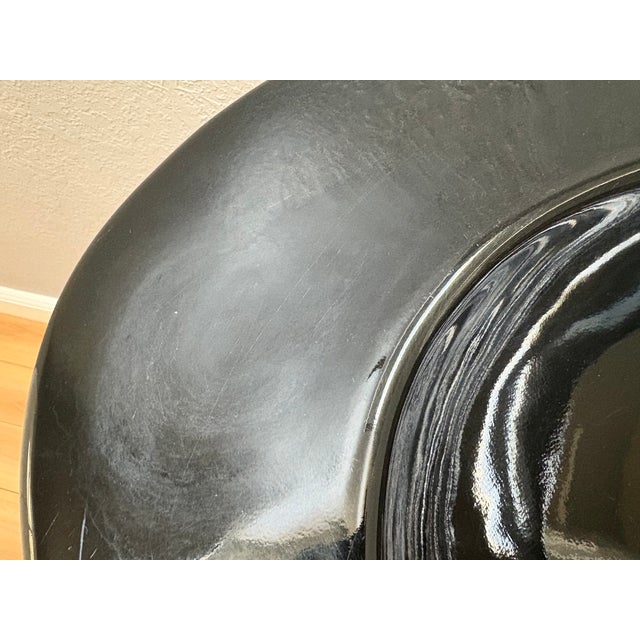 Vintage 80s Kohler Black Gold Pedestal Sink K-2124 With Faucet For Sale - Image 10 of 12