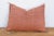 Textile Terracotta Star Lumbar Moroccan Silk Pillow For Sale - Image 7 of 8
