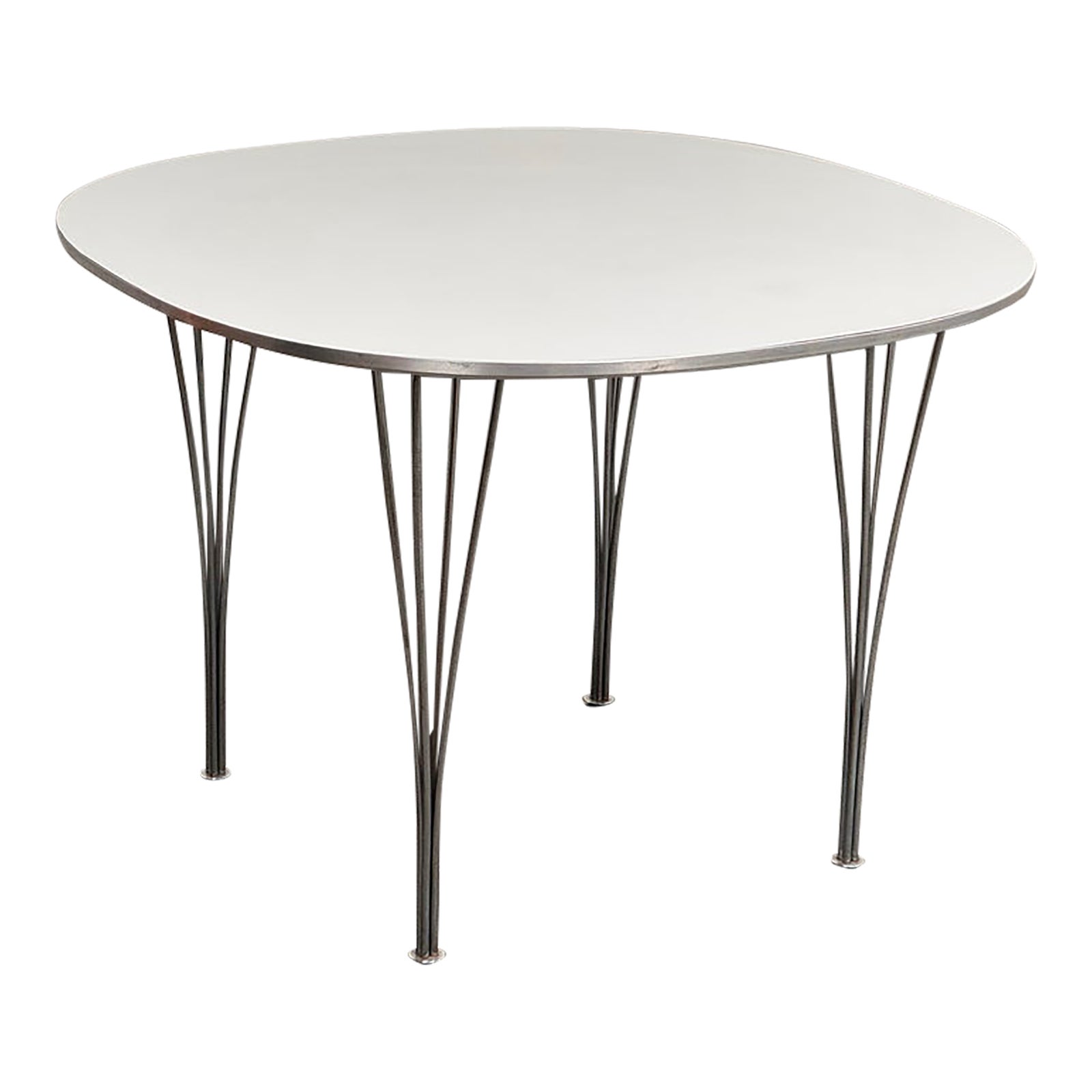 Piet Hein & Bruno Mathsson for Fritz Hansen Supercircular Dining Table ...