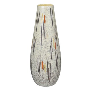 Mid-Century West German Pottery Model 529-50 Atomic Vase by Heinz Siery for Scheurich Keramik, 1950s For Sale