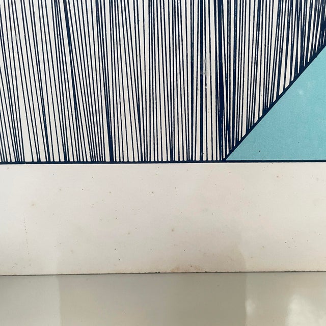 Unknown, Modern Abstract, 1980s, Silkscreen on Paper For Sale - Image 12 of 16