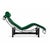 This iconic vintage LC4 chaise featuring its signature sculptural chrome-plated tubular frame and black metal base. The...