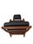 Stunning and elegant pair of Mid-Century Modern lounge chairs with matching hocker. Design by Johannes Andersen for CFC...