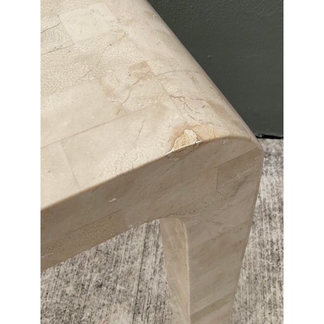 Vintage Architectural Tessellated Stone Chess and Backgammon Table For Sale - Image 9 of 14