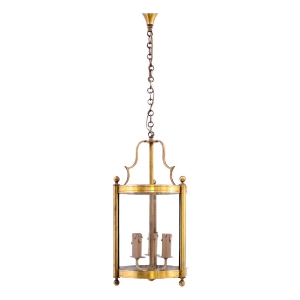 Mid-Century Pendant Lamp, France, 1950s For Sale