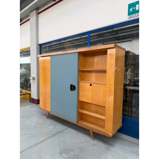 Wardrobe attributed to Gio Ponti, 1950s For Sale - Image 4 of 12