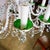 1960s 1960s Italian Vintage Porcelain Basket Chandelier For Sale - Image 5 of 15