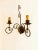 Wrought Iron 2-Light Wall Sconce For Sale - Image 4 of 9