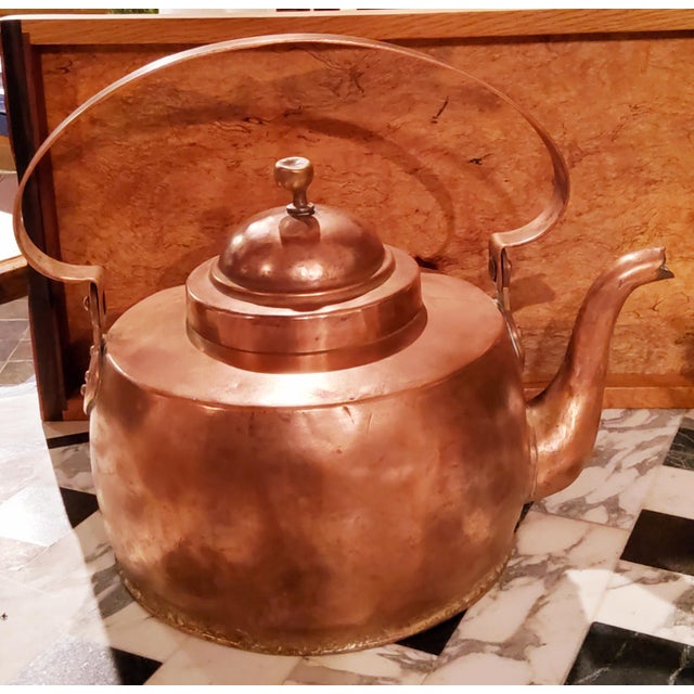Circa 1800 Large Copper Kettle, Pennsylvania Chairish
