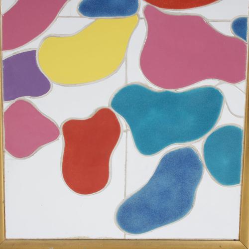 Framed Ceramic Artwork by Jan Snoeck, Netherlands, 1990s For Sale - Image 3 of 7