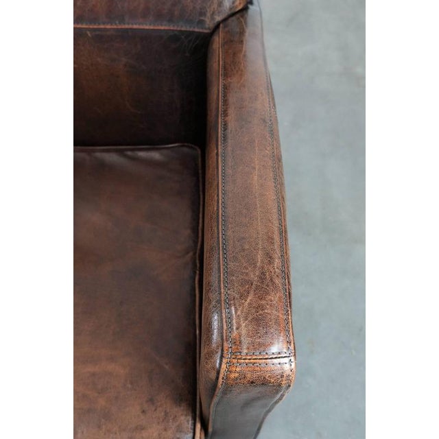 Vintage Sheepskin Armchairs, Set of 2 For Sale - Image 9 of 18