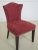 Art Deco Art Deco Style Damask Print Upholstered Side Chair For Sale - Image 3 of 9