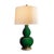 Rockford is our designer classic double gourd shaped lamp. Featuring a rich emerald green glaze porcelain, the lamp is...